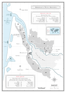 A Map Of Bordeaux Wine Regions