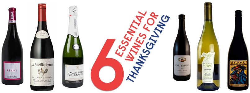 6 Essential Thanksgiving Wines