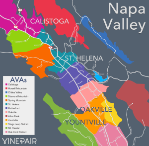 The AVAs Of Napa Valley