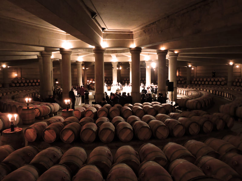 The Wine Cellar At Chateau Lafite Rothschild
