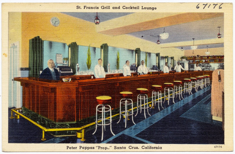 St. Francis Grill and Cocktail Lounge - Santa Cruz, California