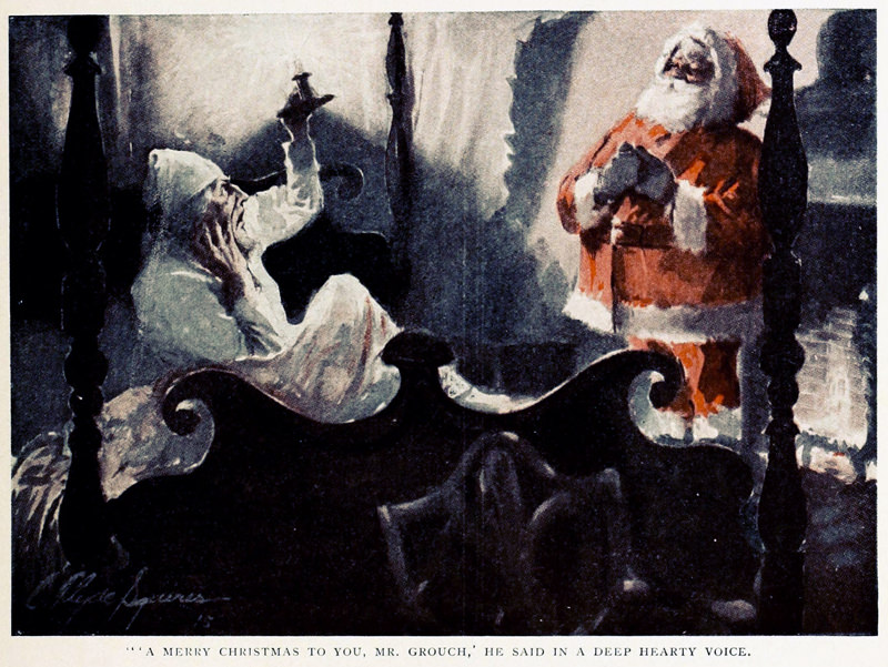 1915 - "A Merry Christmas to you Mr. Grouch" - St. Nicholas