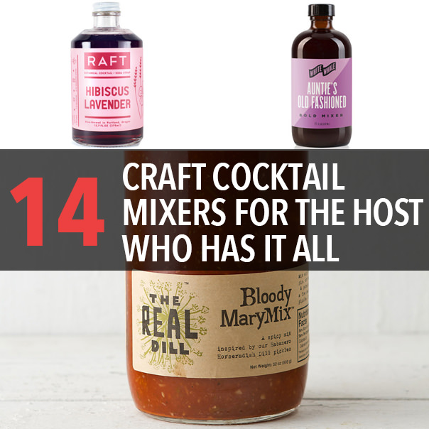 14 Craft Cocktail Mixers For The Host Who Has It All