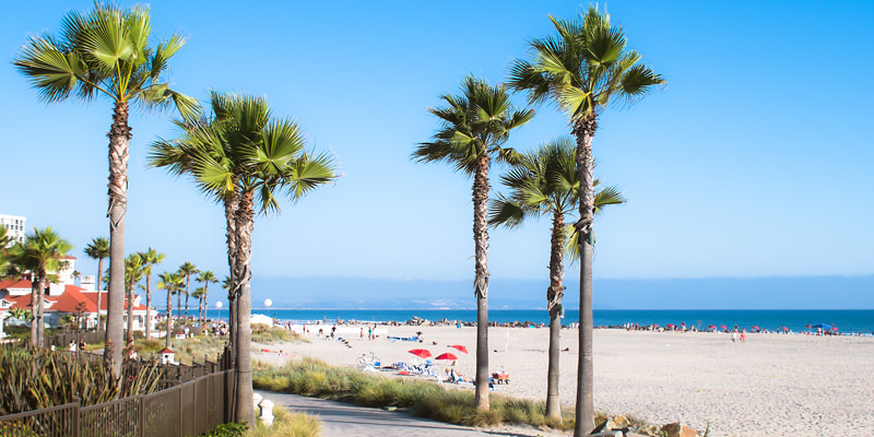 If we lived in San Diego, we'd drink on this beach.