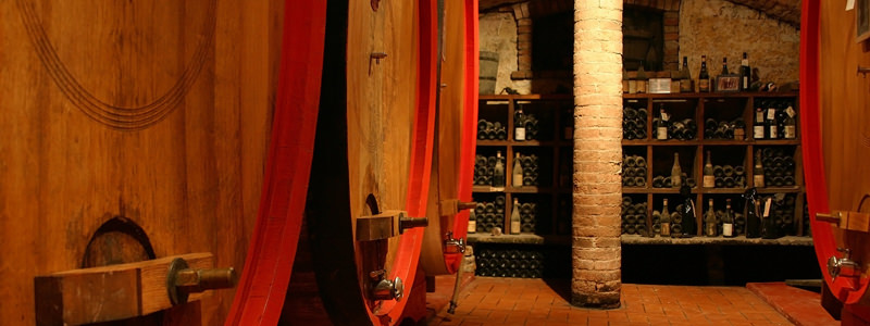 The celebrated wineries of Barolo.