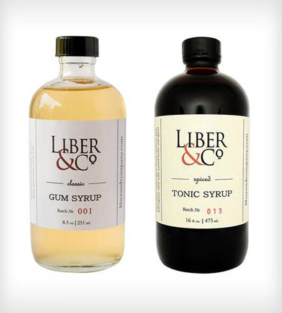 Liber & Co. Classic Gum Syrup & Spiced Tonic Set