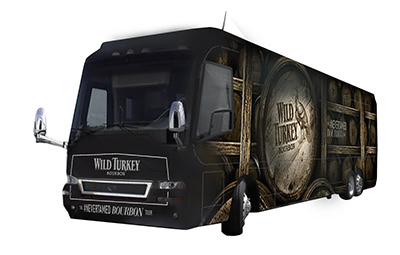 The Wild Turkey bus