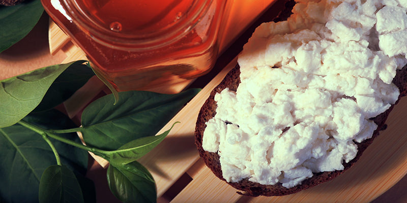 Pair ricotta and honey with Riesling