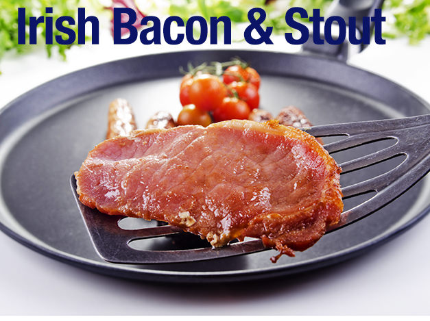 Pair Irish bacon and stout