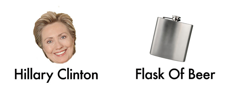 What would Hillary Clinton drink?