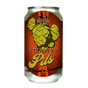 Pikeland Pils is a great summer beer