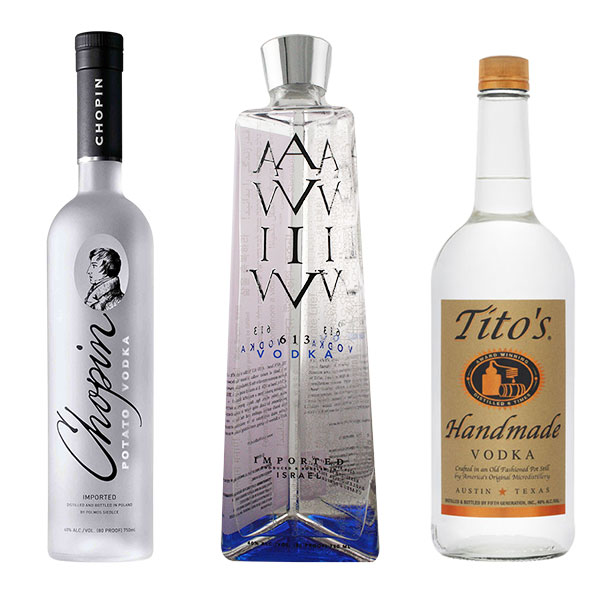 Check out these amazing vodkas
