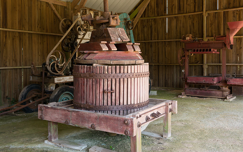An Old Apple Press In Normandy