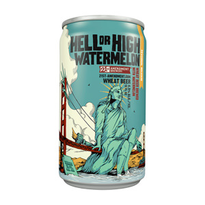 Hell Or High Watermelon is a great wheat beer