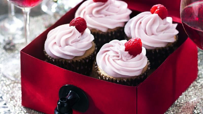 These are rose cupckaes