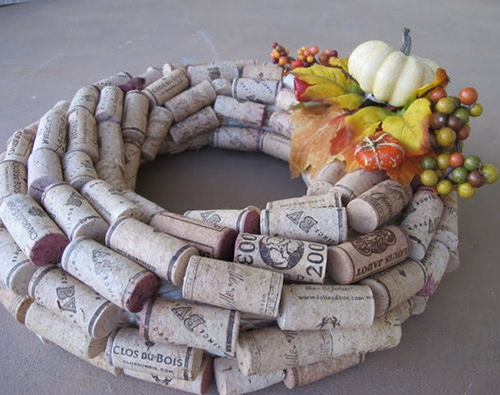 Cork Wreath