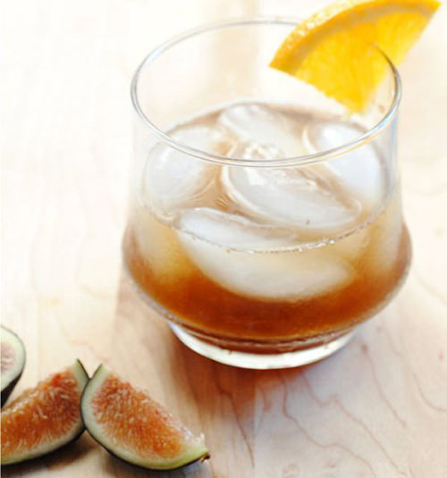 Fall Fig Cocktail