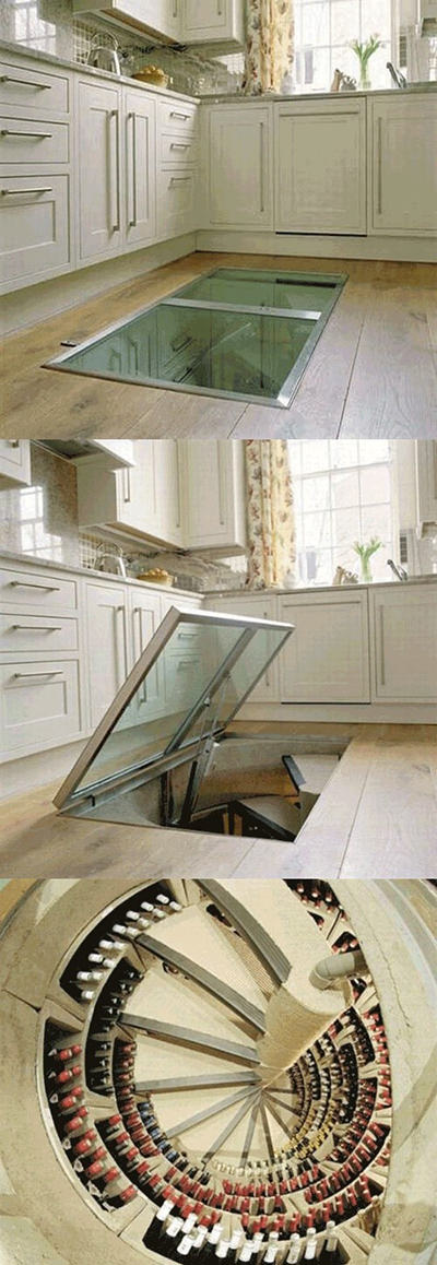 kitchen trap door