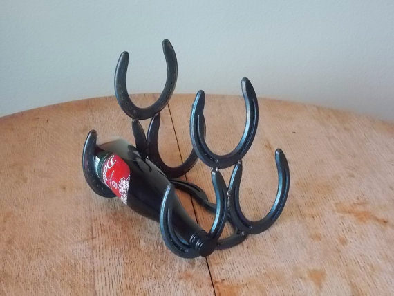 Horseshoe Wine Rack