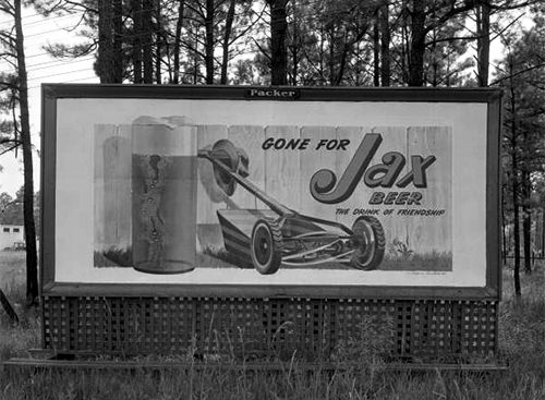 Billboard for Jax beer - Jacksonville, Florida - 1948 via State Archives of Florida, Florida Memory 