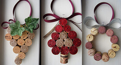 Wine Cork Ornaments