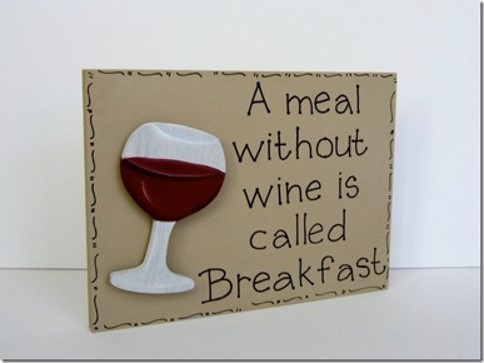 Breakfast Without Wine