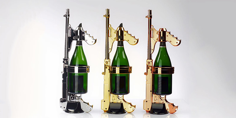 A Miami Man Invented A Champagne Machine Gun Because Miami