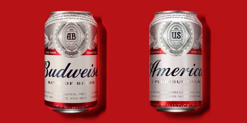 Budweiser Is Renaming Its Beer "America" Because It Can