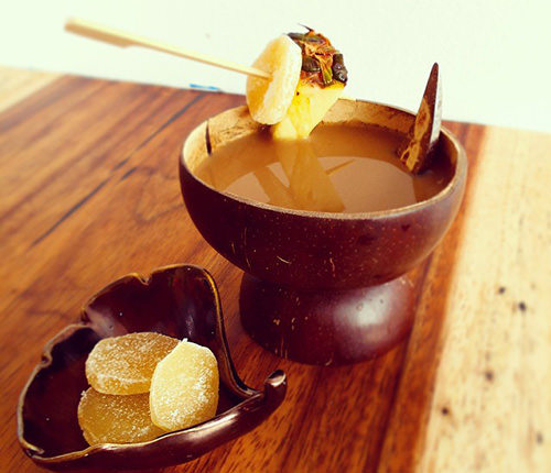 Coconut Pineapple Kava at MeloMelo in Berkeley