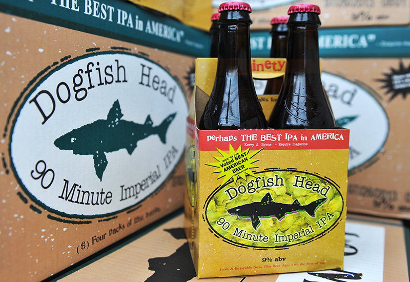 Dogfish Head 90 Minute IPA's Current Packaging
