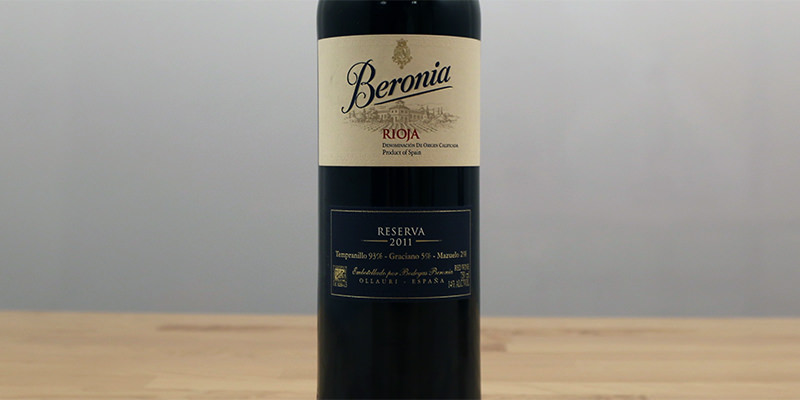 Review: Beronia Reserva 2011