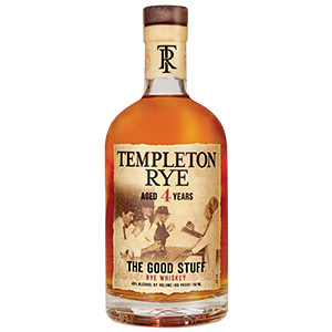 Templeton Rye “The Good Stuff” Rye Whiskey