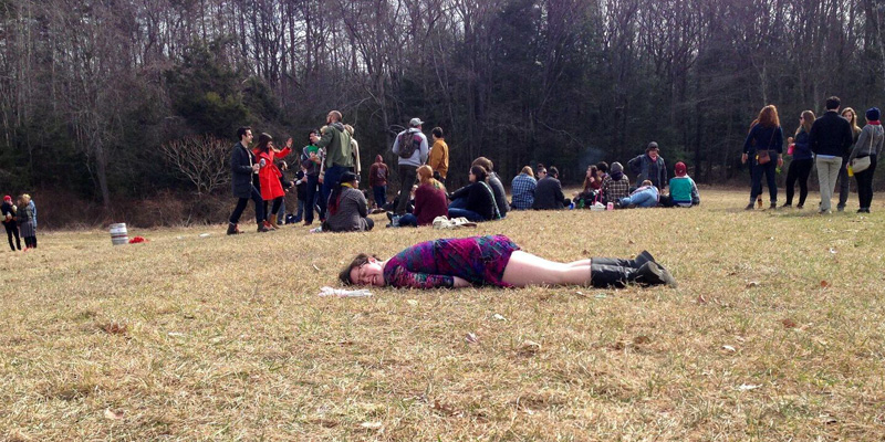 The Great Hampshire College Easter Keg Hunt