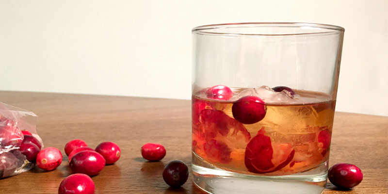 Cranberry old fashioned