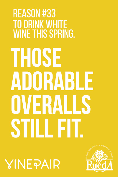 99 Reasons To Drink White Wine In The Spring