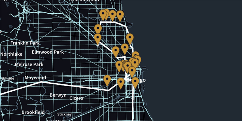 michelin map chicago