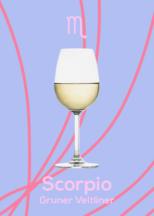 If you're a Scorpio, your June Horoscope pairing is Gruner Veltliner
