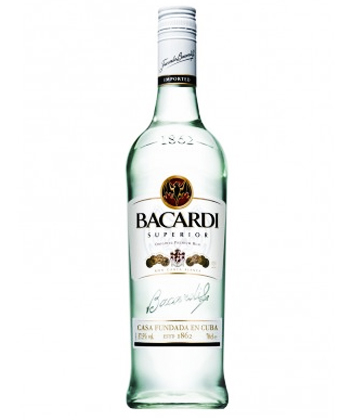 Bacardi Silver is one of the five best rums for mojitos