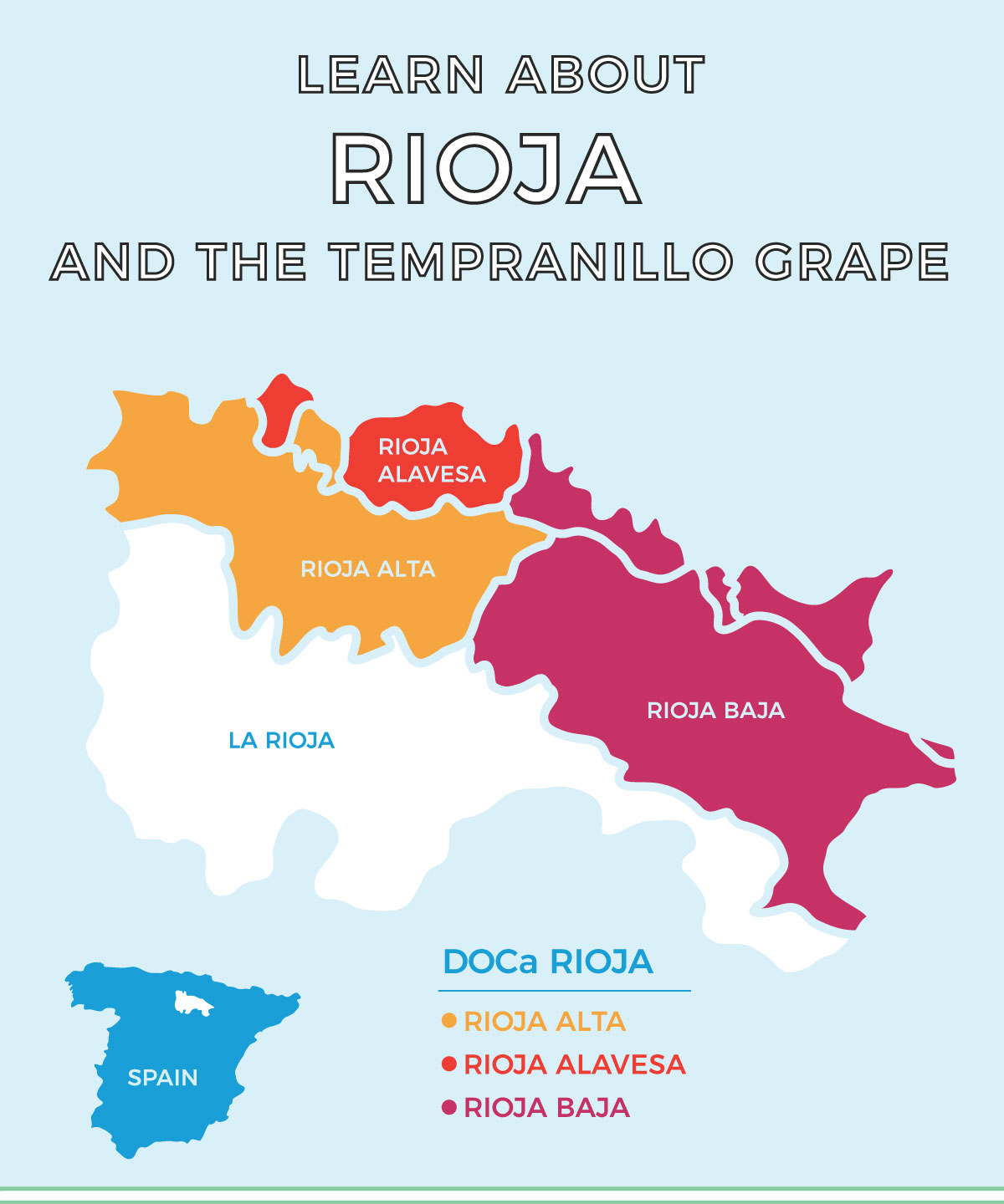 The Complete Guide To Rioja And The Tempranillo Grape [Infographic]