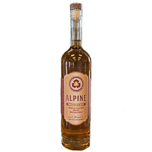 alpine distilling traveler's rest is an american single malt whiskey