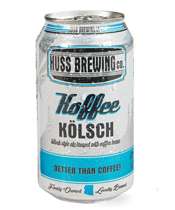 huss brewing koffee kolsch is one of the best beers of 2017