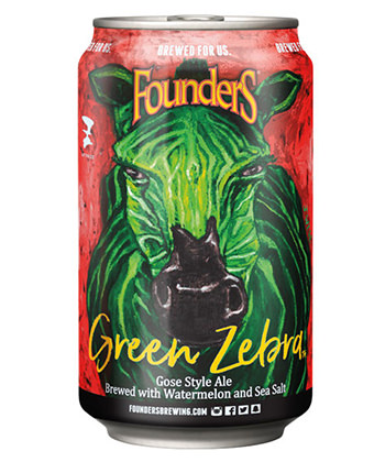 founders green zebra is one of the best beers of 2017