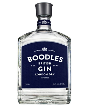 boodles is one of the best cheap gins