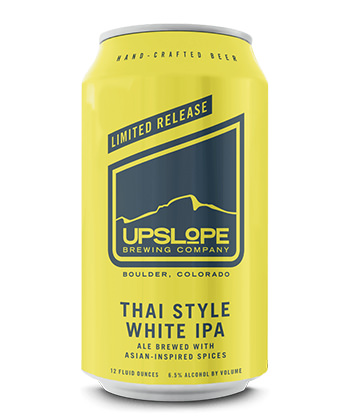 upslope thai style white ipa is one of the best beers of 2017