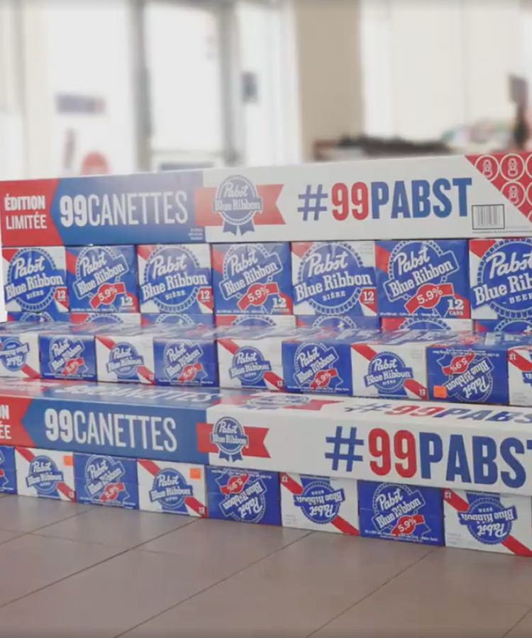 Pabst Is Selling 99-Can Cases Of Beer For The Holidays