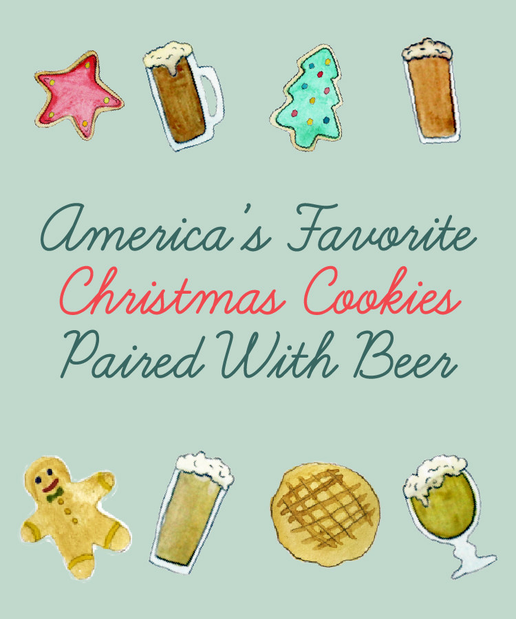 America’s Favorite Christmas Cookies Paired with Beer [Infographic]