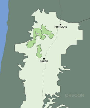 The Definitive Guide to Oregon’s Willamette Valley (INFOGRAPHIC)