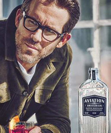 Ryan Reynolds Buys Major Stake In Aviation Gin