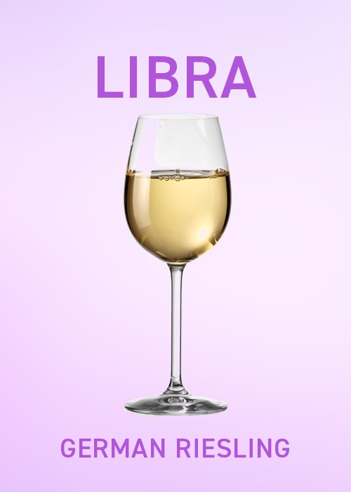 Riesling is for Libras in VinePair's drinks pairing horoscope.