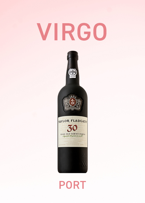 Port is for Virgos in our drinks pairing horoscope.